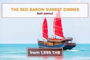 Sunset Dinner Cruise – The Red Baron Koh Samui Tours www.nettoursasia.com